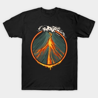 Vintage Mount Merapi Volcano T-Shirt